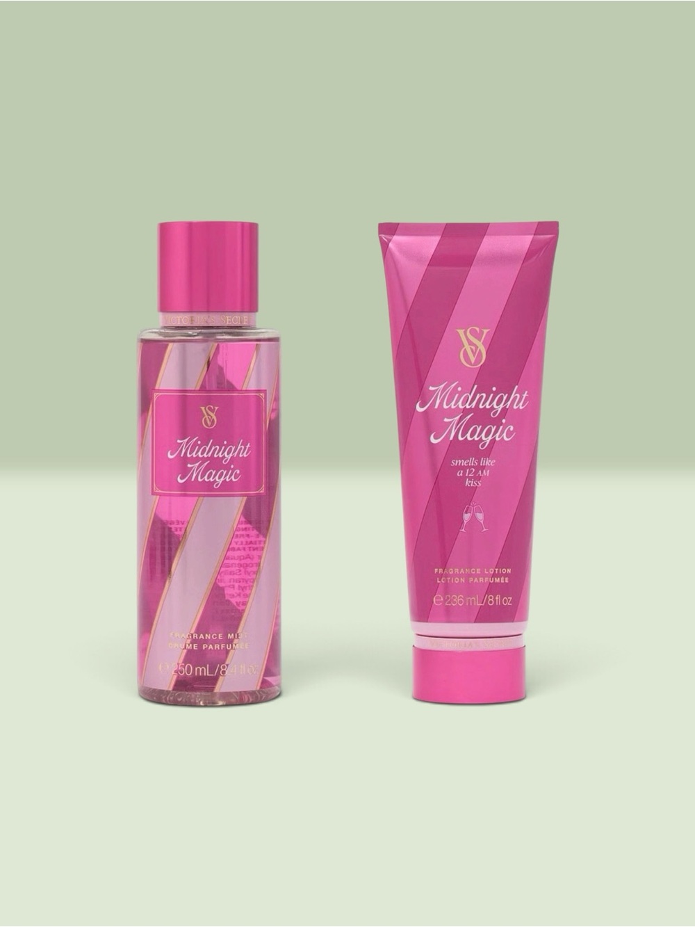 Victoria's Secret MIDNIGHT MAGIC Fragrance Mist and Lotion